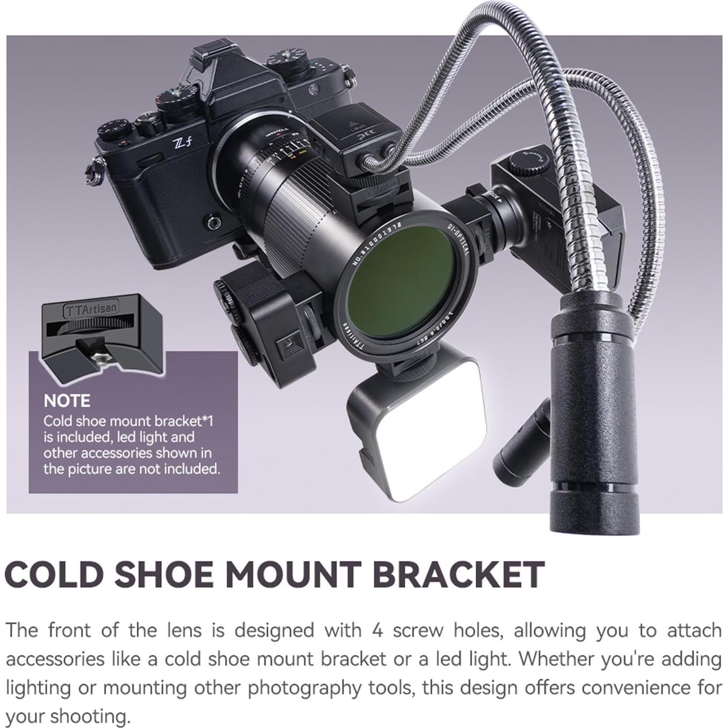 Lente Macro TTArtisan 100mm F2.8 para Fuji Montura X