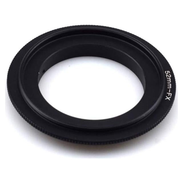 Anillo Adaptador Inverso Macro AMOPOFO 52mm a FX para Fujifilm