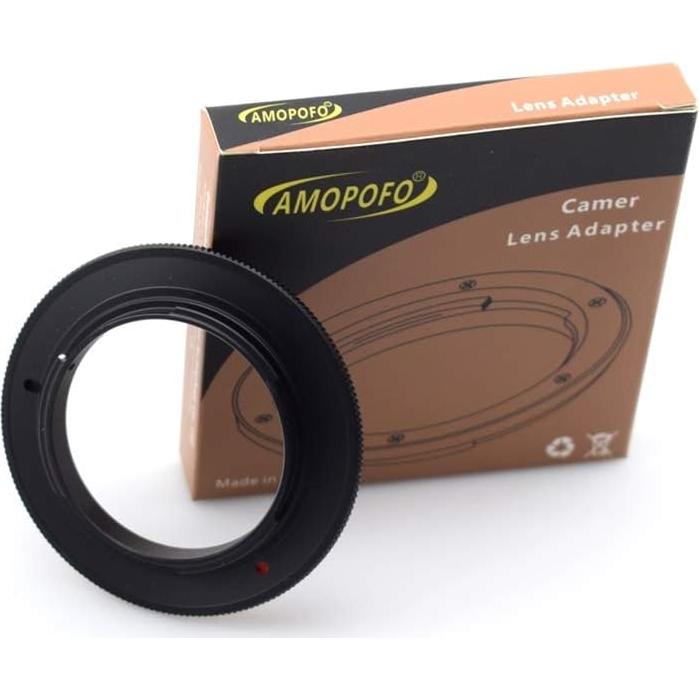 Anillo Adaptador Inverso Macro AMOPOFO 52mm a FX para Fujifilm