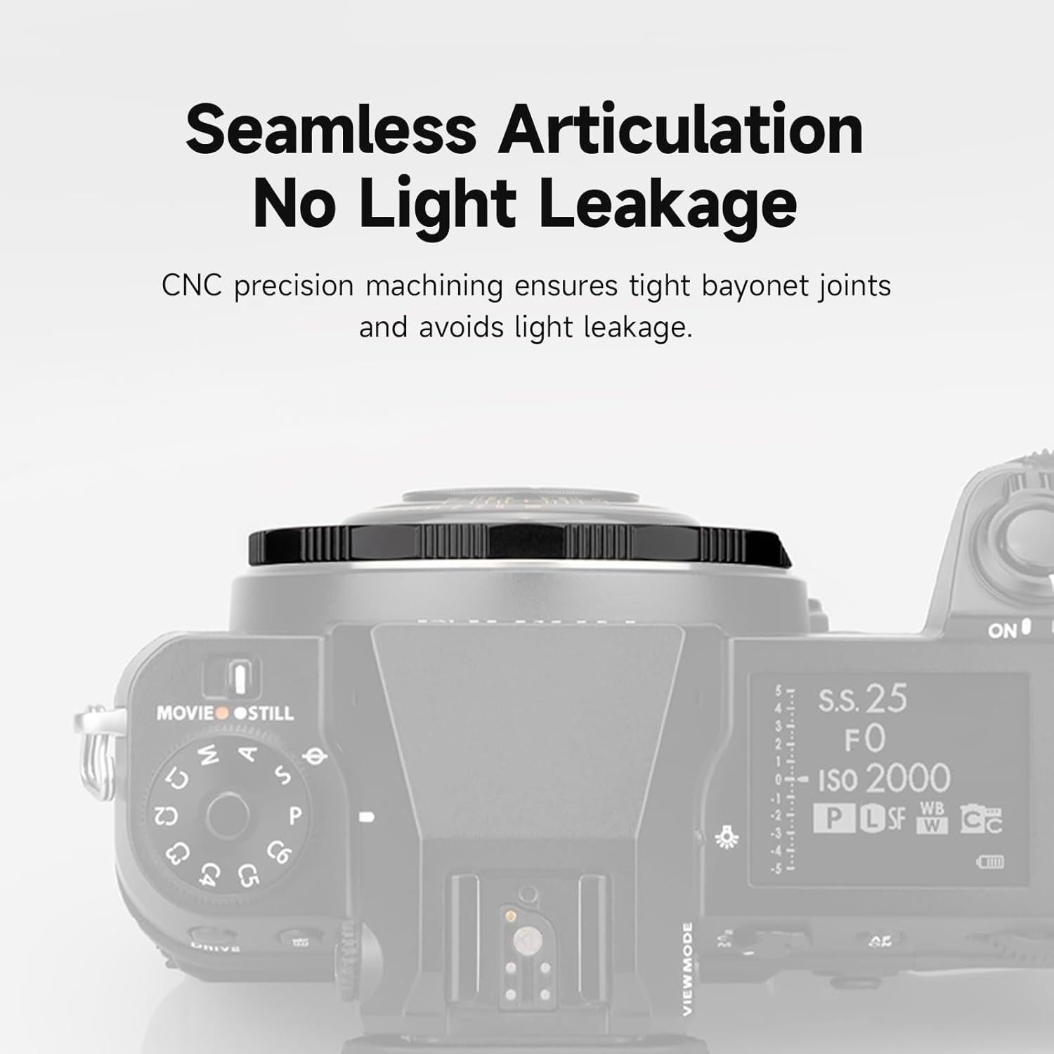 LCM-GFX Adapter Converter Ring for Leica M Mount Lens to Fuji GFX Mount Camera