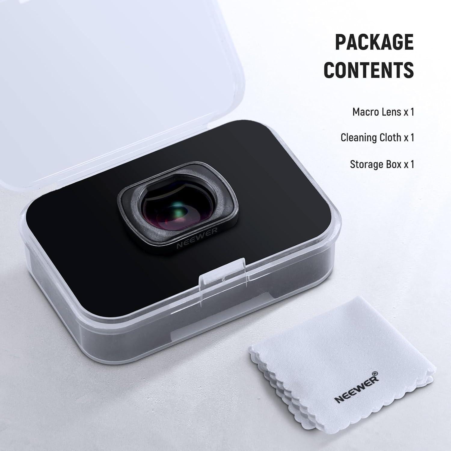 Lente Gran Angular 0.75X y Macro 2X NEEWER para DJI OSMO Pocket 3