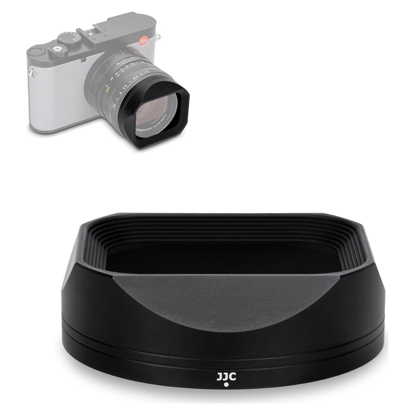 Capucha de lente cuadrada de metal Jinjiacheng para Leica Q3 43/Q2