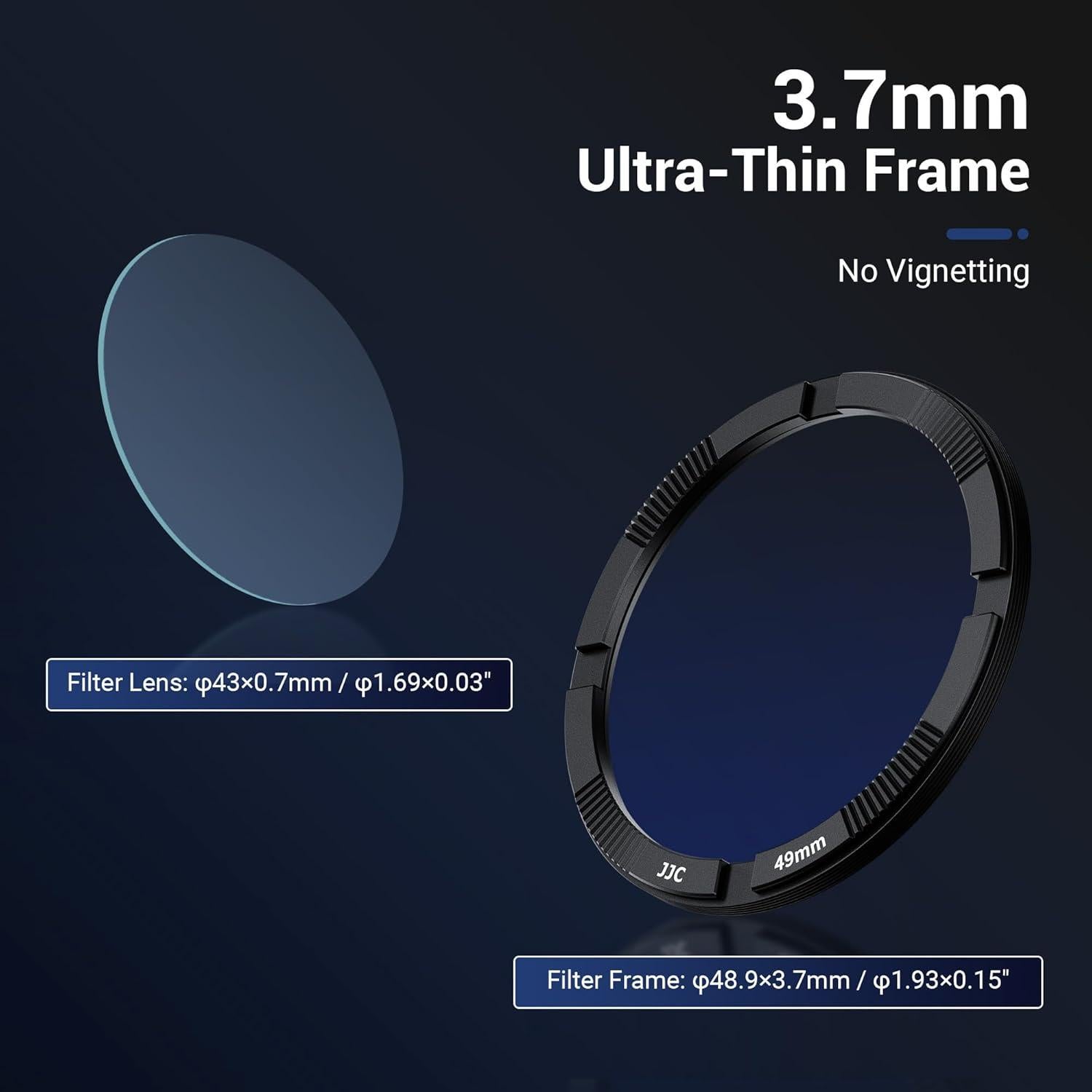 Filtro UV JJC para Cámaras Leica Q3 43 / Q3 / Q2 - Protección Óptica