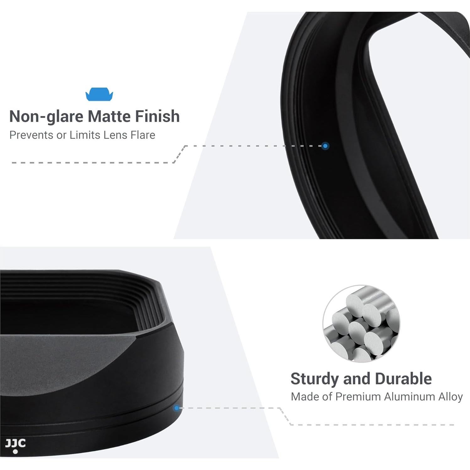 Capucha de Lente JJC para Cámaras Leica Q3/Q2, 49mm