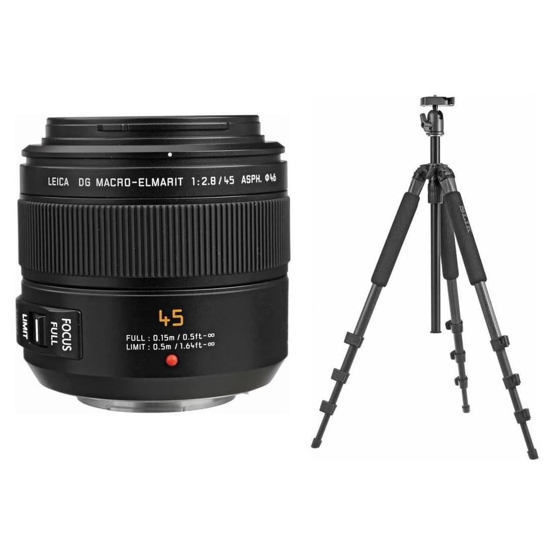 Lente Macro Panasonic LUMIX G Leica DG 45mm f/2.8 para Micro Cuatro Tercios