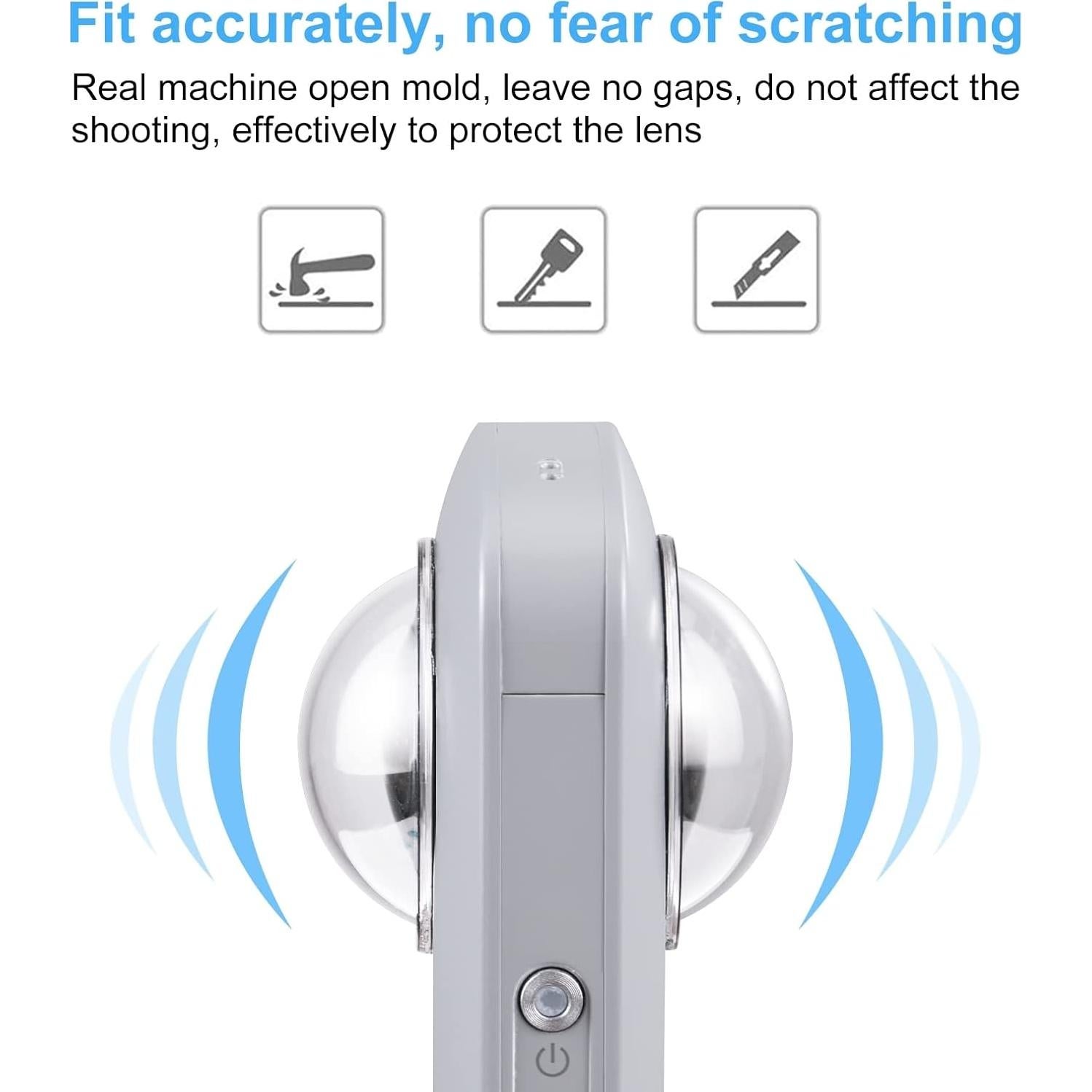 Kit Cubierta Protectora PULUZ para Lentes Ricoh Theta SC2/S/V