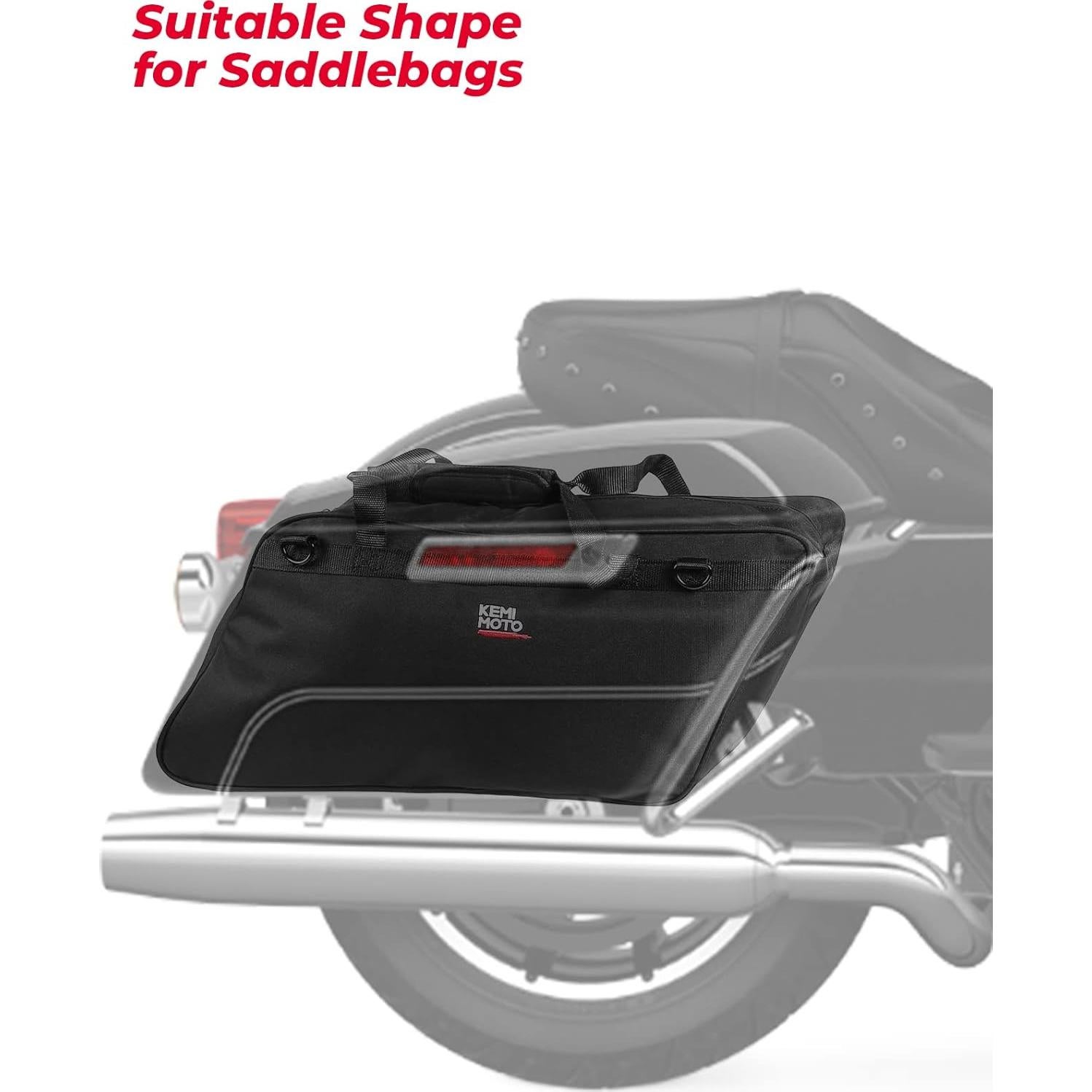 Forros de Maletero KEMIMOTO para Touring 32L Negro