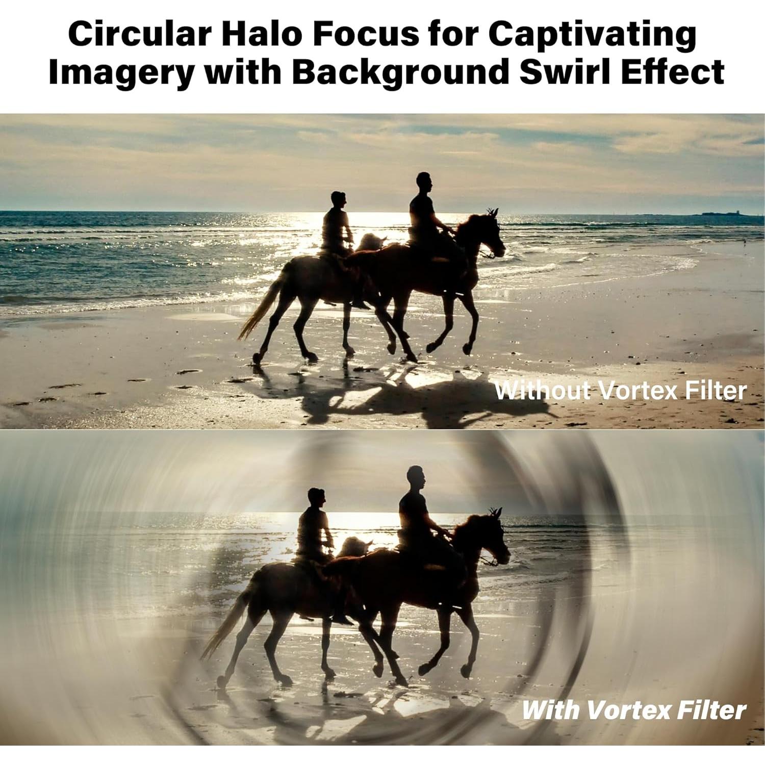 Filtro de Efectos de Cámara Walking Way 49mm Prisma Halo