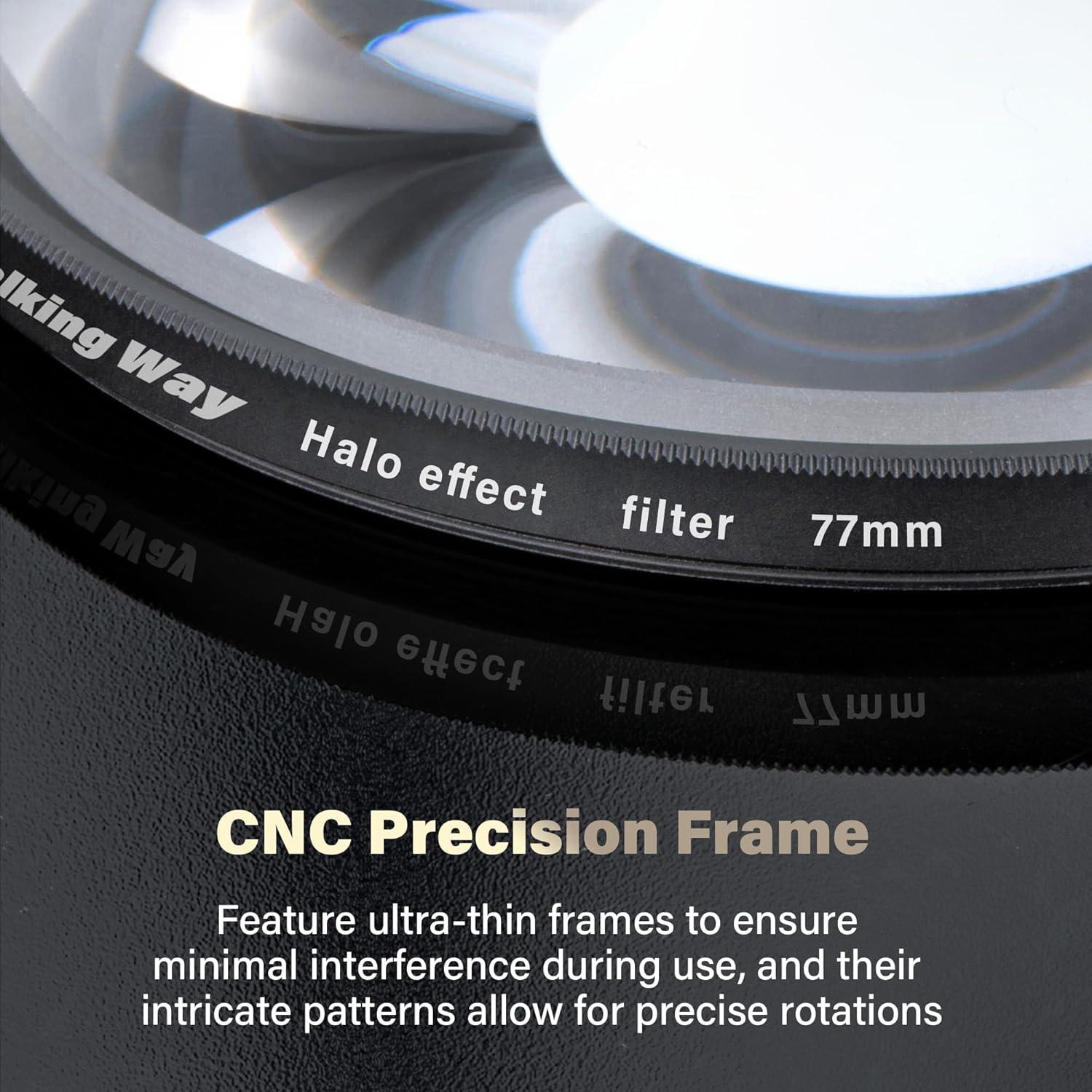 Filtro de Efectos de Cámara Walking Way 49mm Prisma Halo