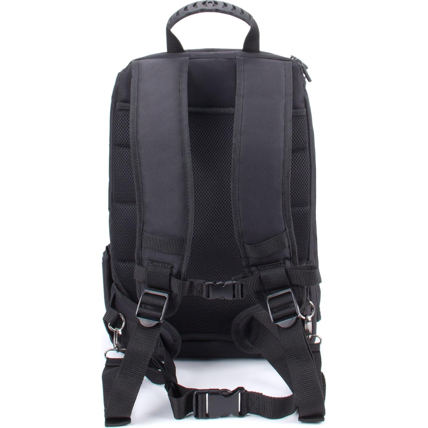 Mochila para cámara USA Gear S17 con compartimento para laptop