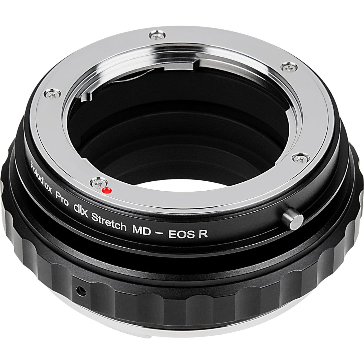 Adaptador Fotodiox DLX Stretch Minolta MD a EOS R/RF con Filtros ND