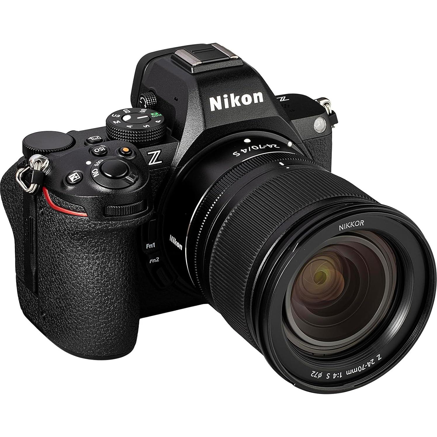 Cámara Sin Espejo Nikon Z5 II 24-70mm f/4 S 4K UHD + Accesorios