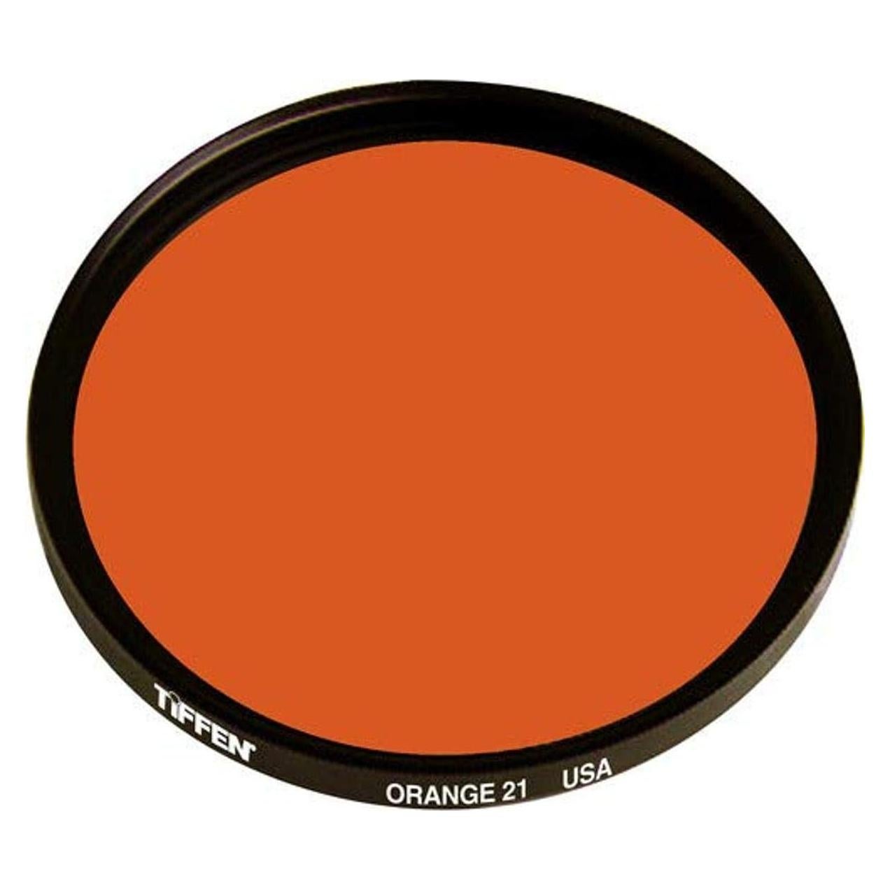 Filtro de lente Tiffen 58mm Naranja #21 para B&W