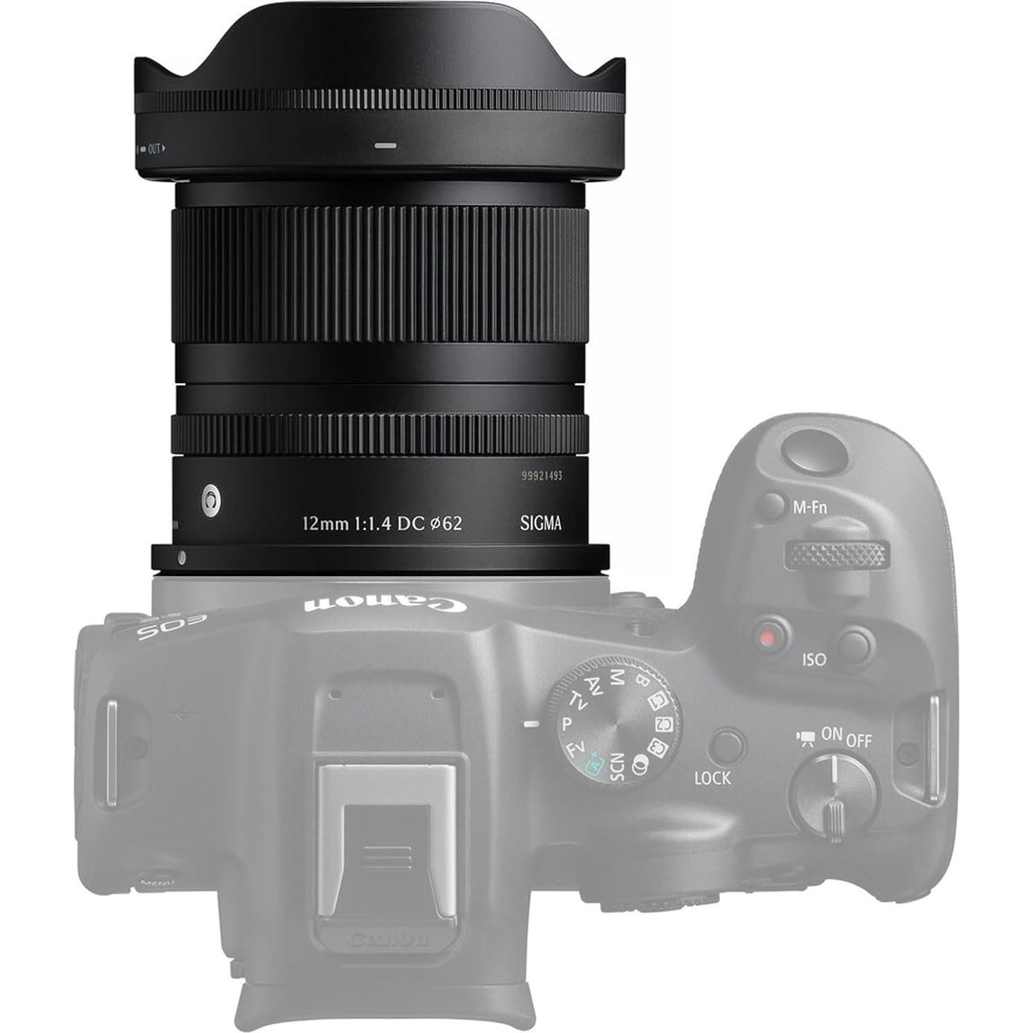 Lente Sigma 12mm f/1.4 DC Contemporary para Canon RF