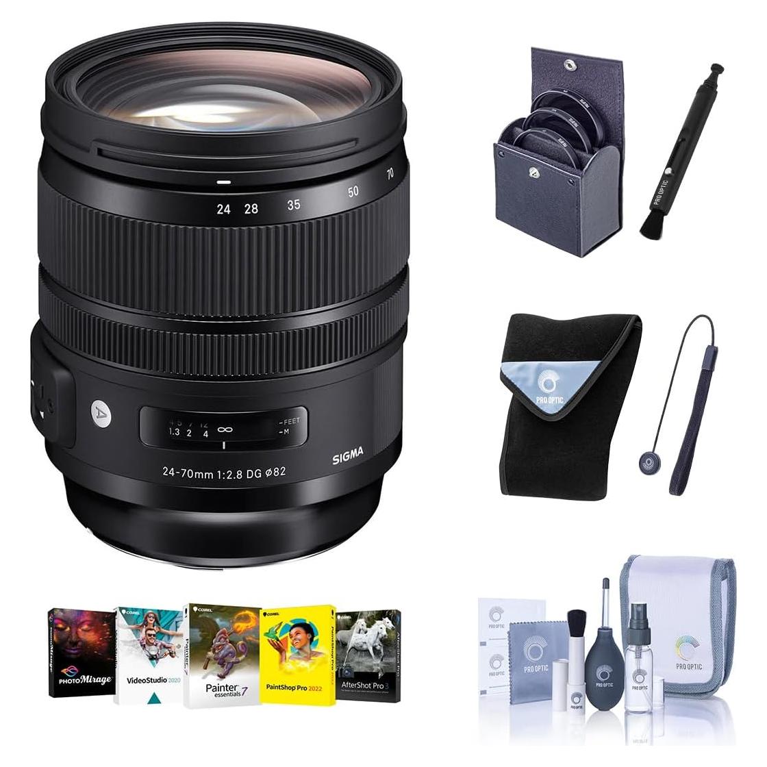 Lente Sigma 24-70mm F2.8 DG OS HSM Art para Canon