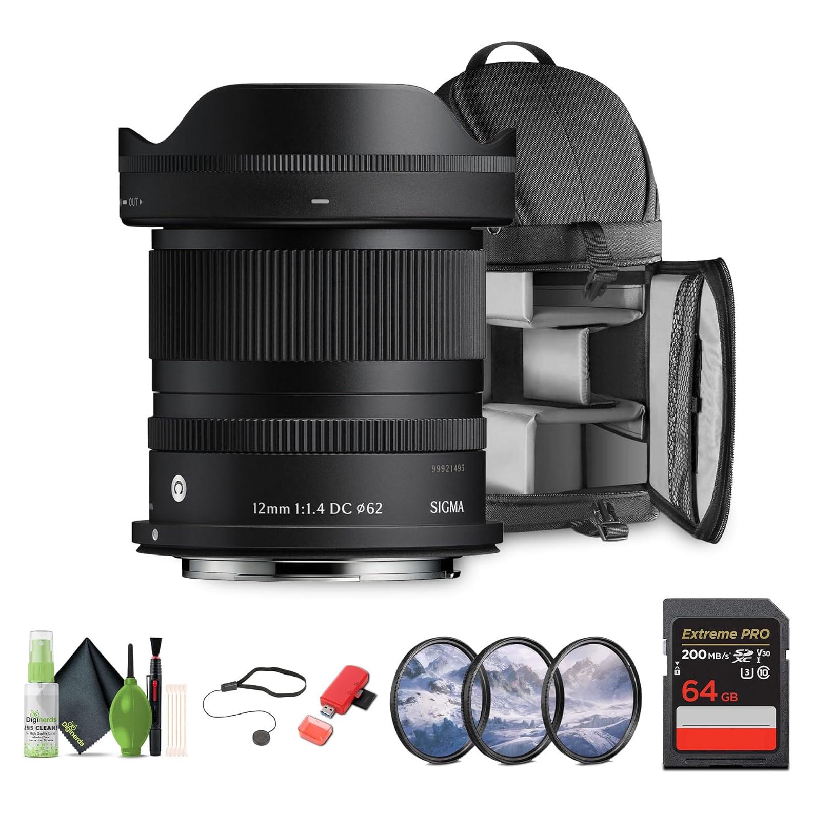 Lente Sigma 12mm f/1.4 DC Contemporary para Canon RF