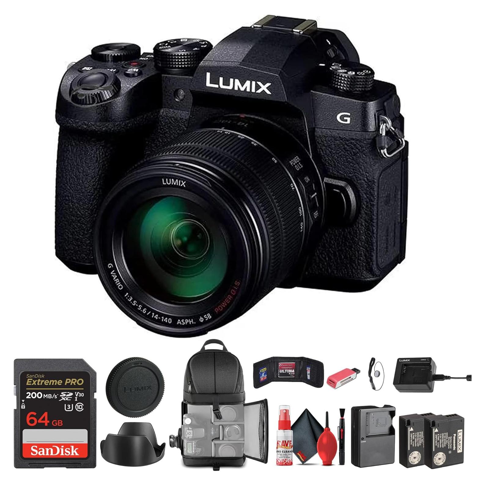 Cámara sin Espejo Panasonic Lumix DC-G99 con Lente 14-140mm