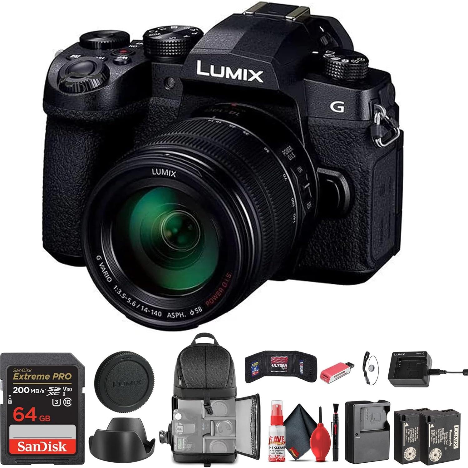 Cámara sin Espejo Panasonic Lumix DC-G99 con Lente 14-140mm