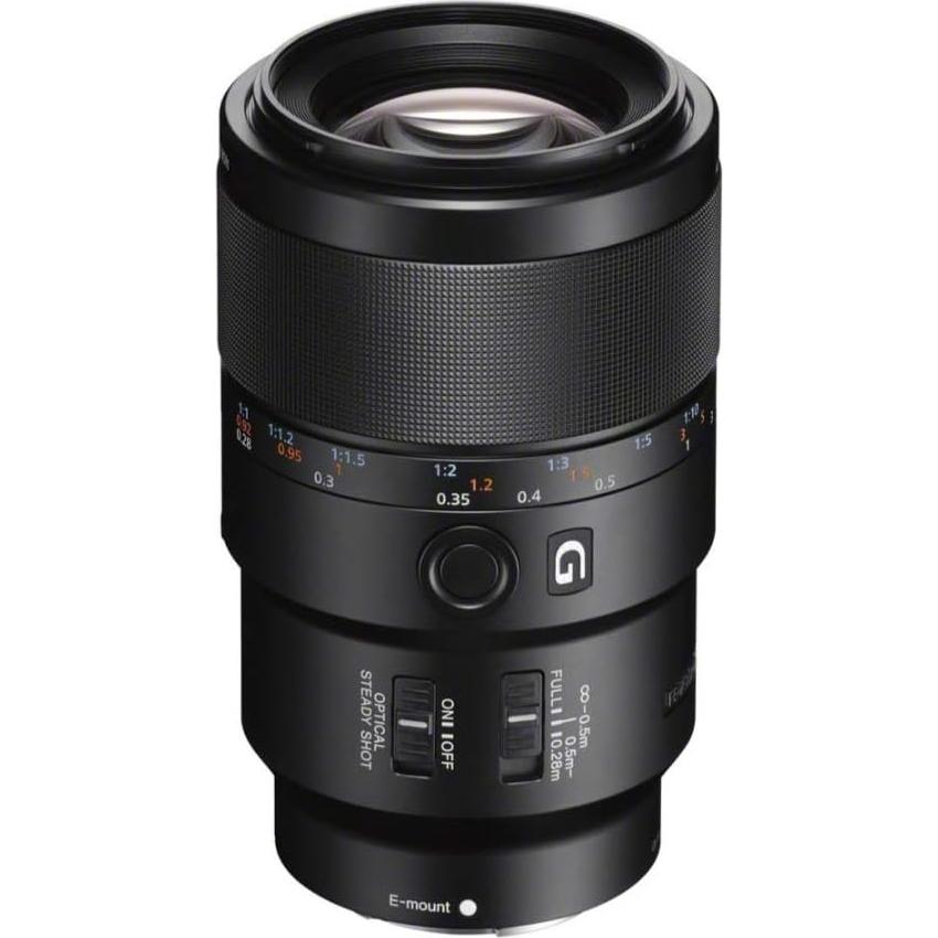 Lente Macro Sony FE 90mm f/2.8 G OSS E-Mount + Accesorios