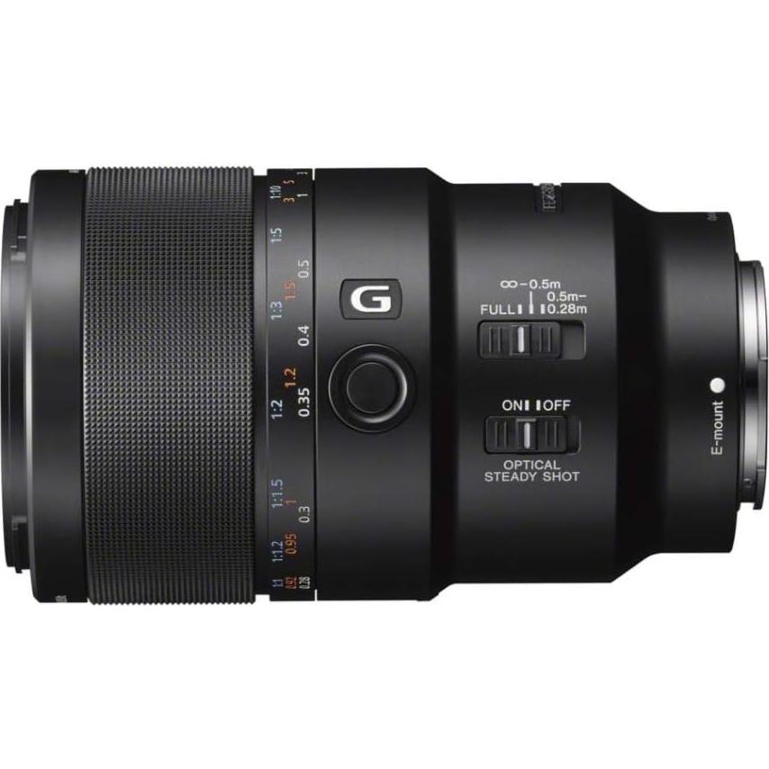 Lente Macro Sony FE 90mm f/2.8 G OSS E-Mount + Accesorios