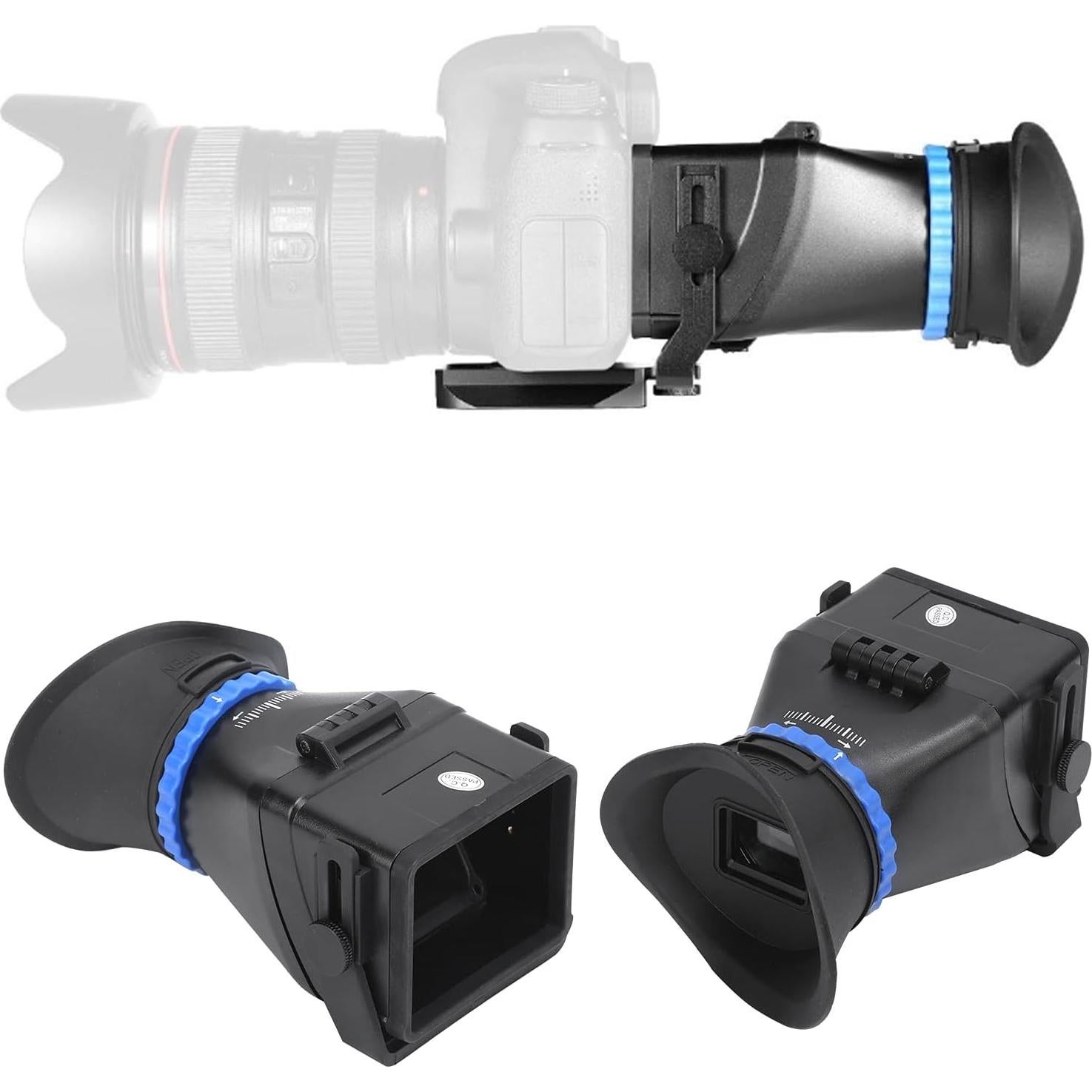 Visor de Pantalla ST-1 para Cámara y Videocámara 3x Aumento