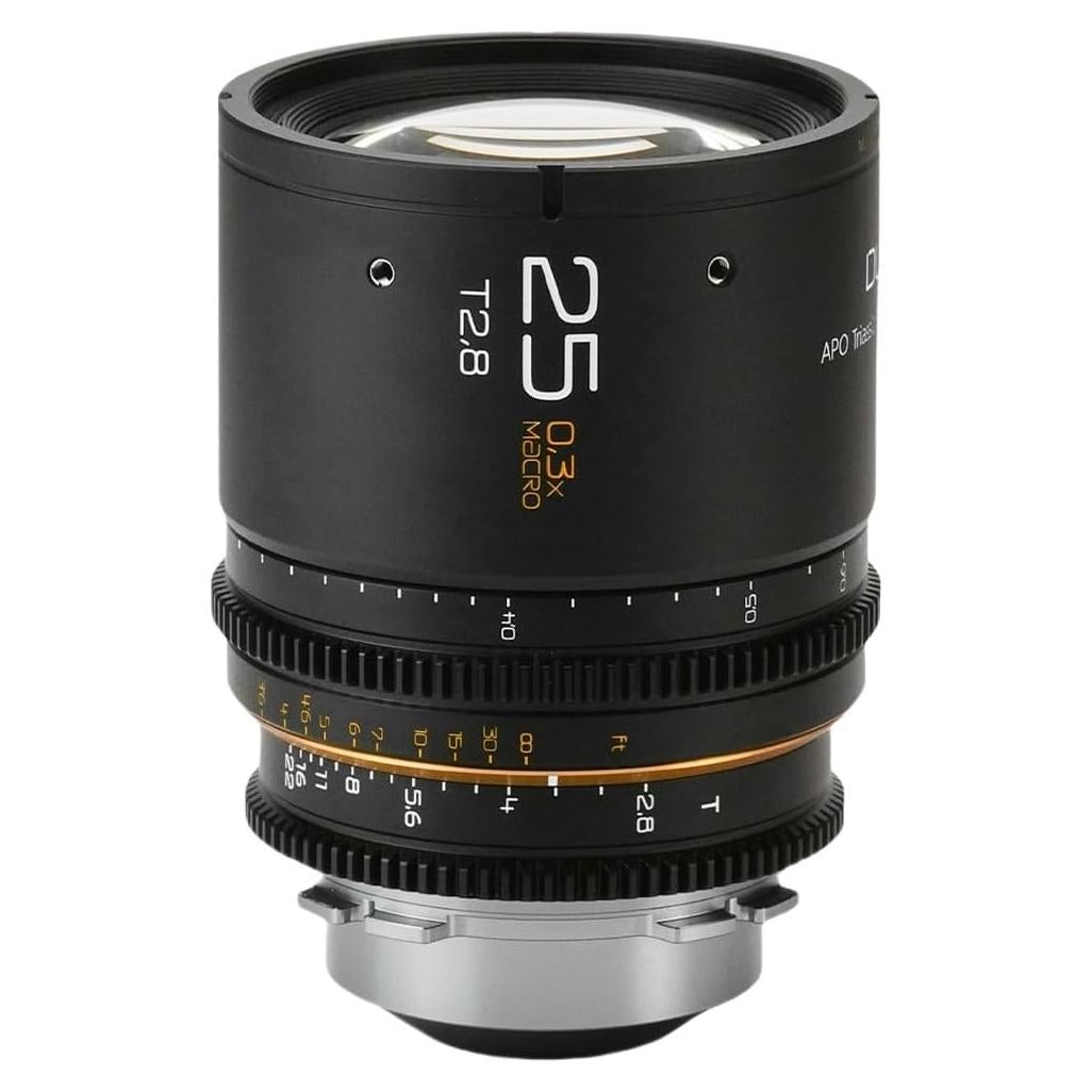 Lente Cine DULENS APO Triassic Prime T2.8 25mm Enfoque Manual
