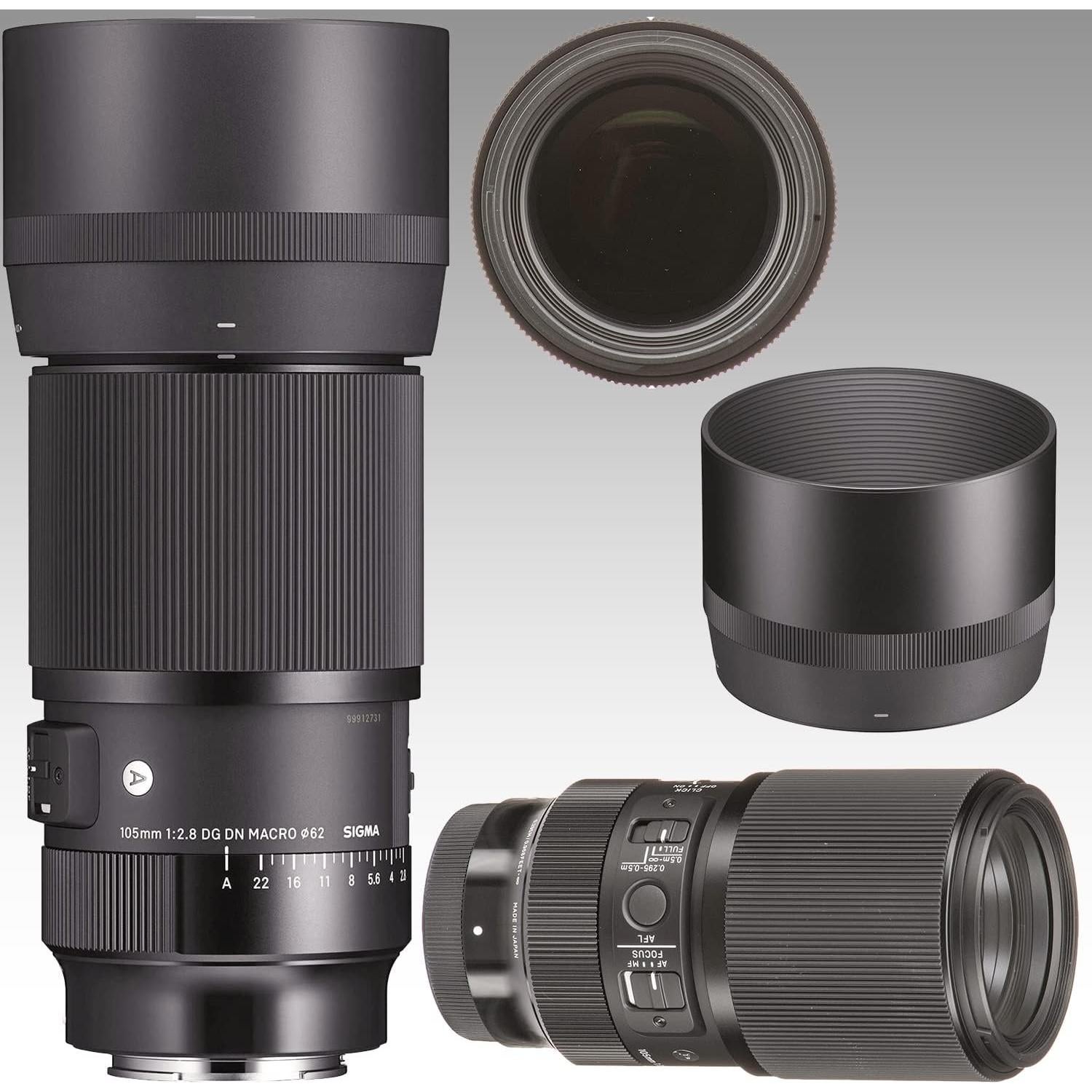 Lente Macro Art Ultimaxx 105mm f/2.8 DG DN + 22 Filtros