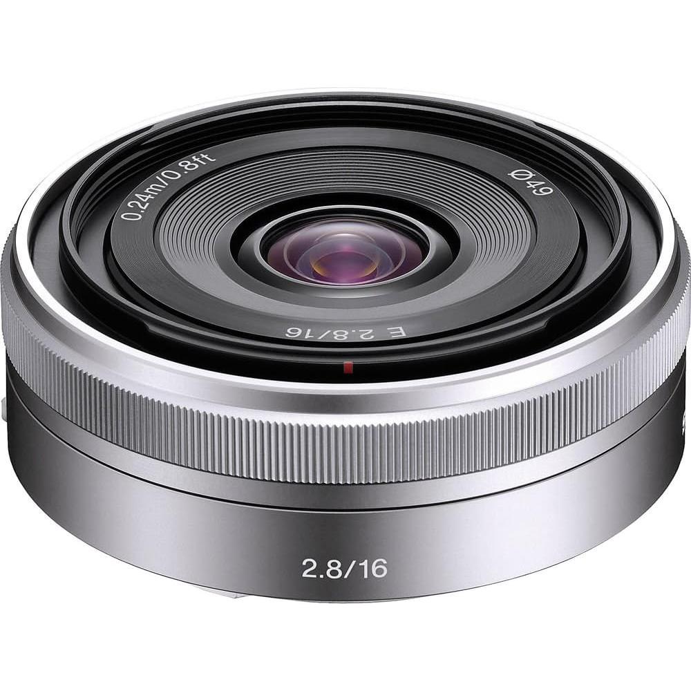 Lente Sony E 16mm F2.8 Pancake Gran Angular + Kit Accesorios