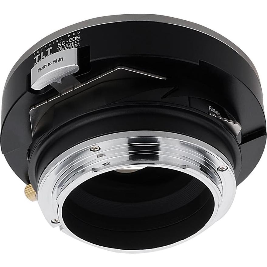 Adaptador Fotodiox TLT ROKR Tilt/Shift Bronica SQ a Canon EOS