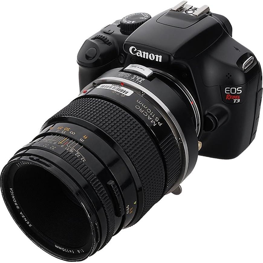 Adaptador Fotodiox TLT ROKR Tilt/Shift Bronica SQ a Canon EOS
