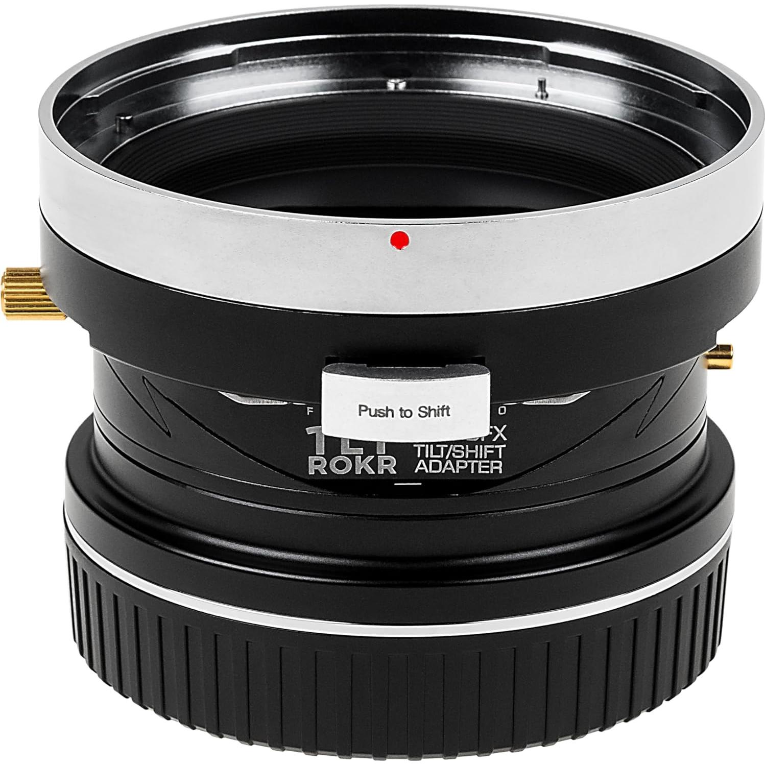 Adaptador Fotodiox Pro TLT ROKR para Lentes Bronica ETR a Fuji GFX