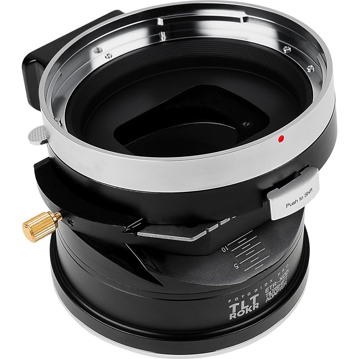 Adaptador Fotodiox Pro TLT ROKR para Lentes Bronica a Hasselblad