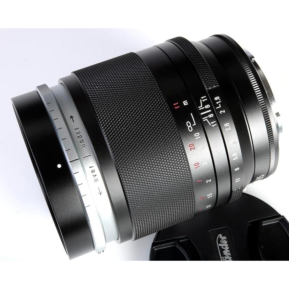 Lente Voigtlander E 75mm F1.8 Retrato Heliar Manual