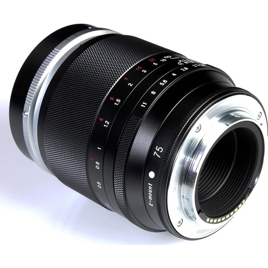 Lente Voigtlander E 75mm F1.8 Retrato Heliar Manual