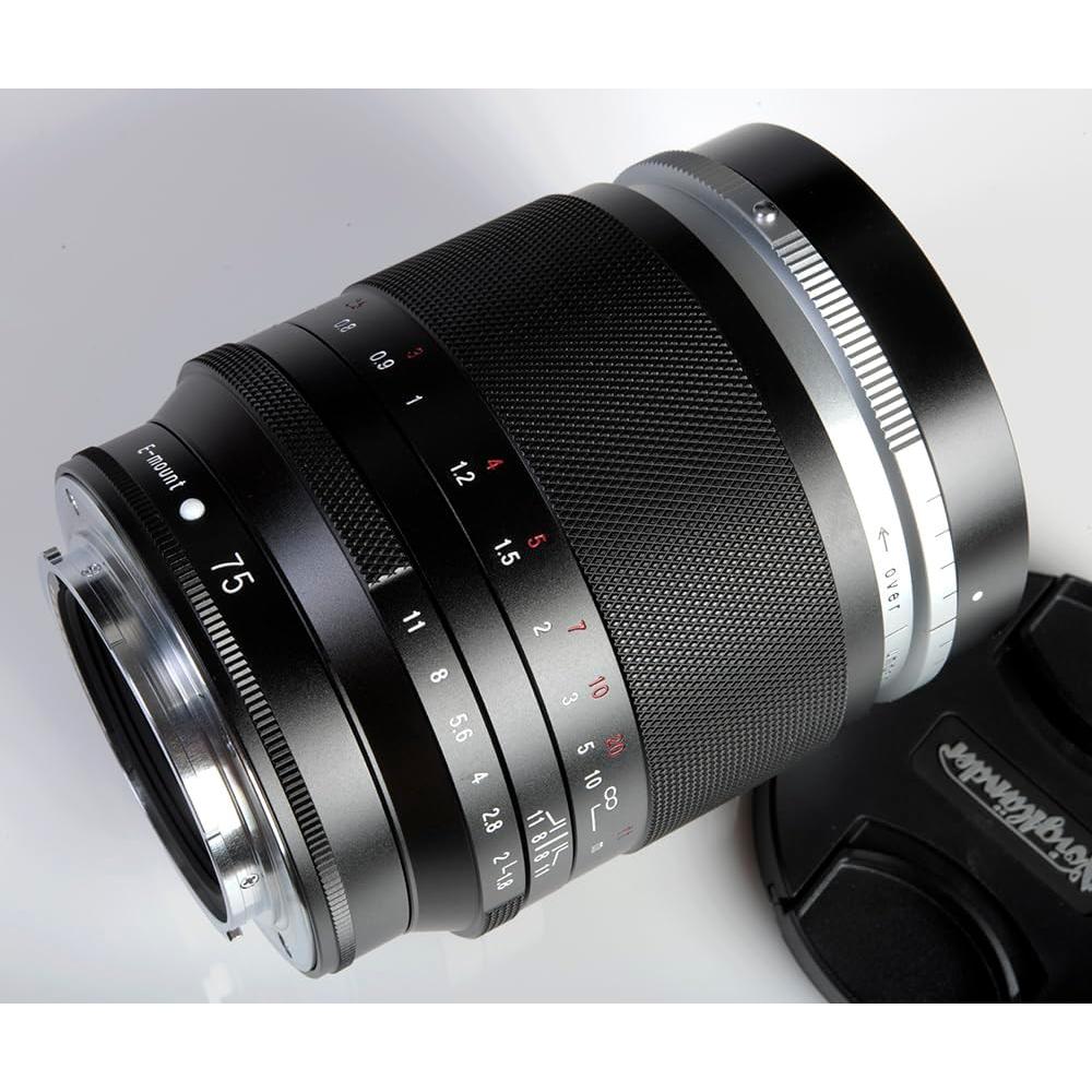 Lente Voigtlander E 75mm F1.8 Retrato Heliar Manual