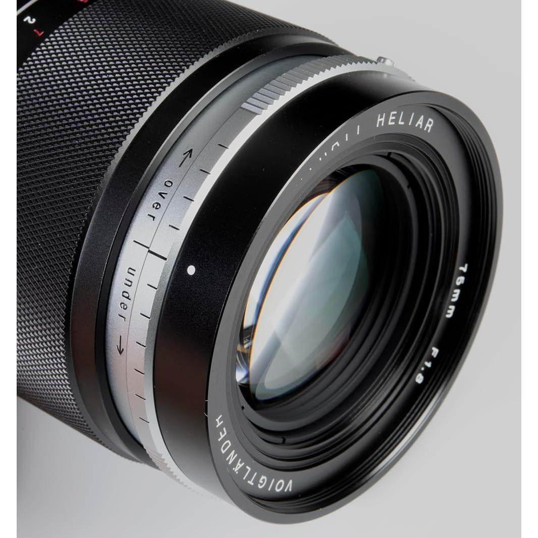 Lente Voigtlander E 75mm F1.8 Retrato Heliar Manual