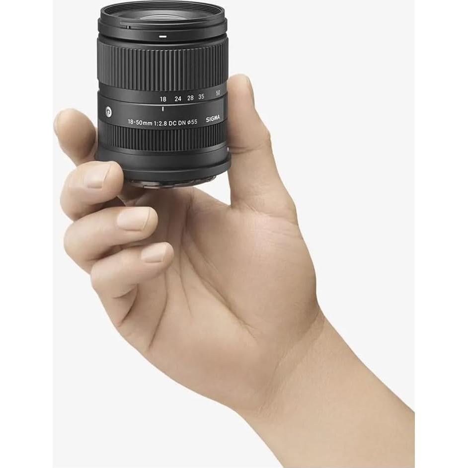 Lente Sigma 18-50mm f/2.8 DC DN Canon RF + Kit Inicio