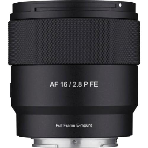 Lente Samyang AF 16mm f/2.8 P FE para Sony E + Accesorios