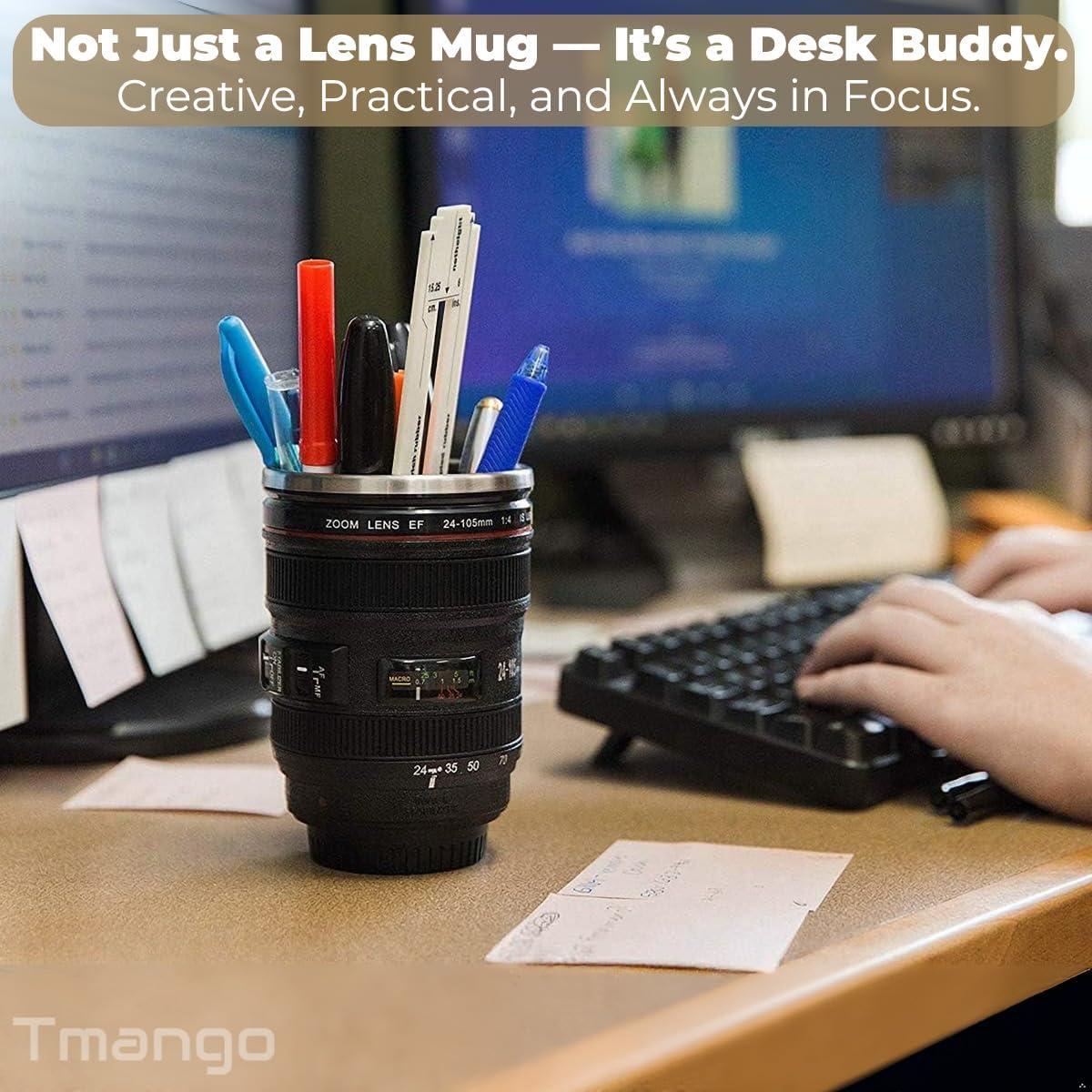 Taza de Lente de Cámara TMANGO 70-200 con Tapa Transparente
