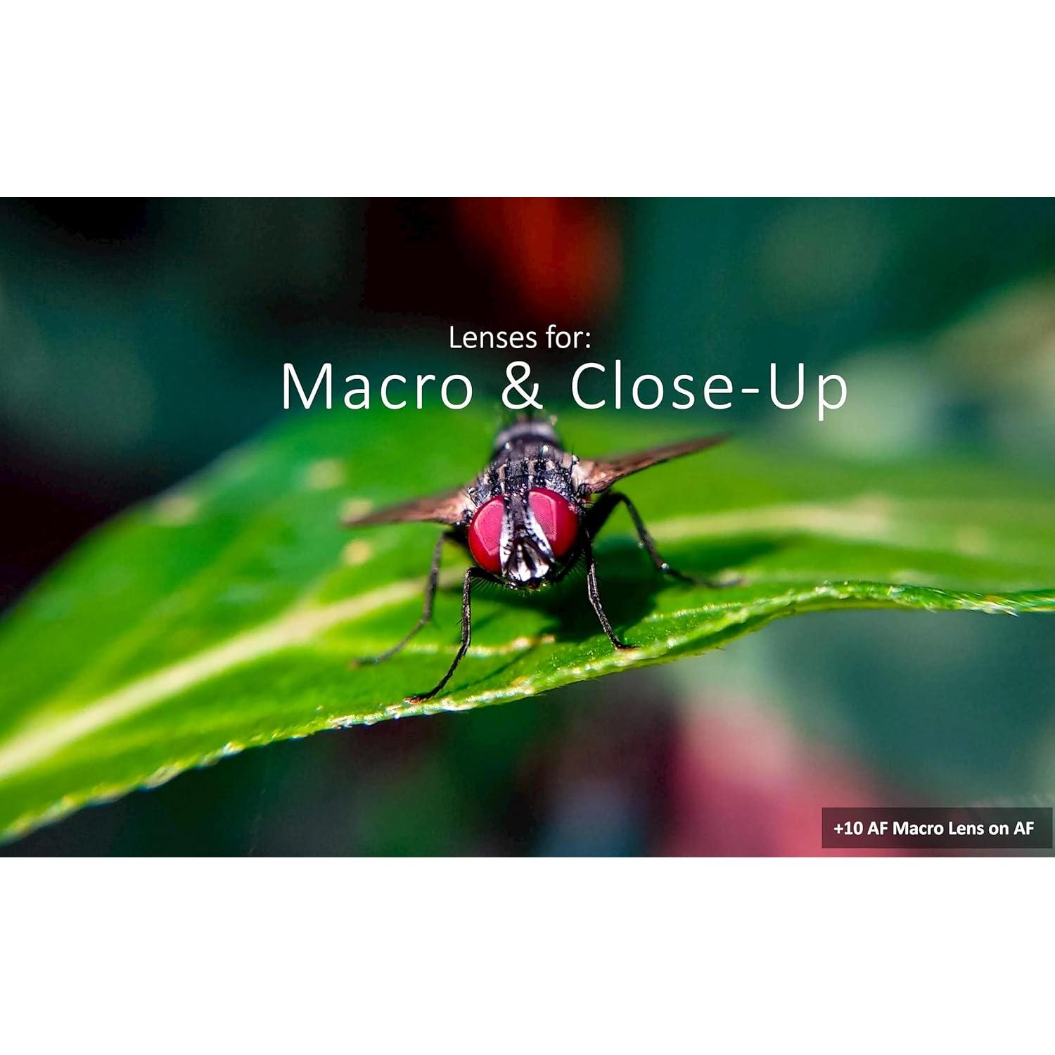 Lente de Acercamiento Dioptría +10 Hila Optics para Sony 24mm