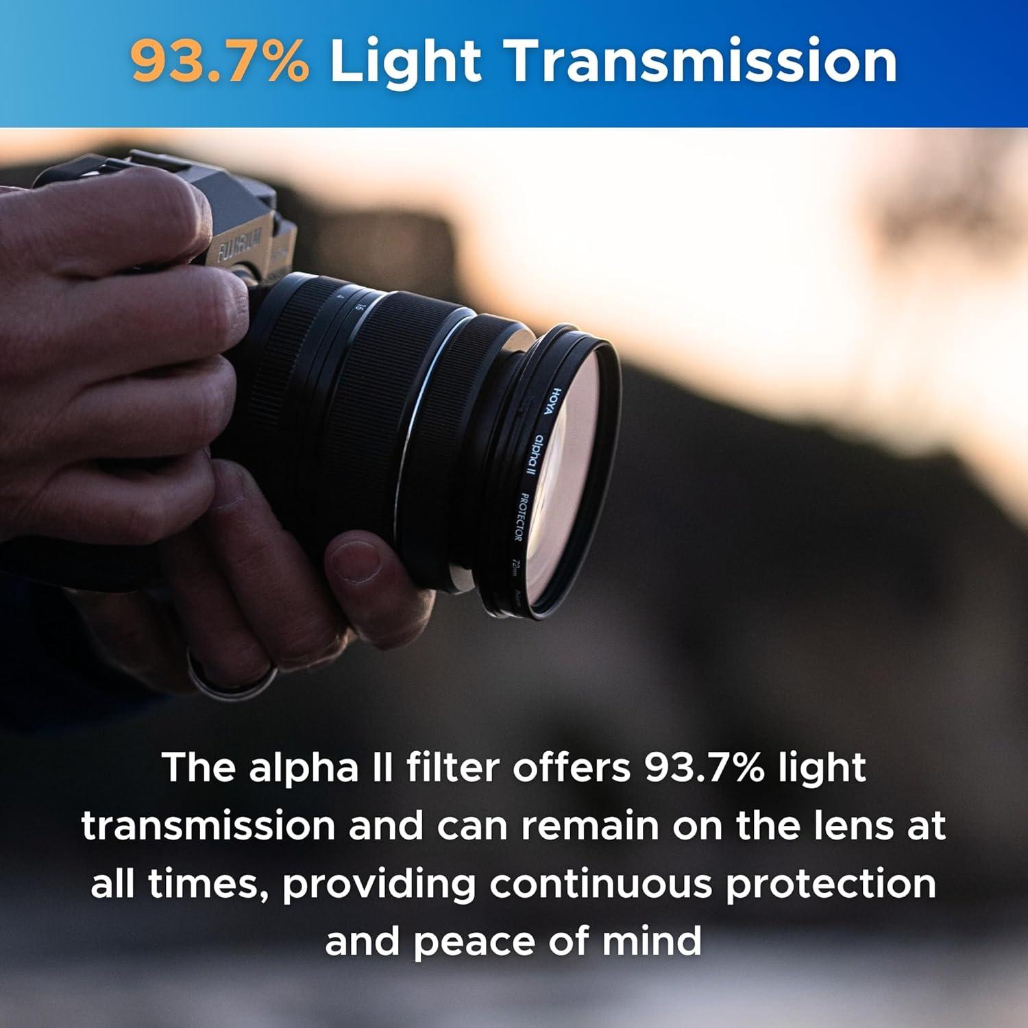 Filtro Protector de Lente Hoya Alpha II MC 67mm - Vidrio Óptico