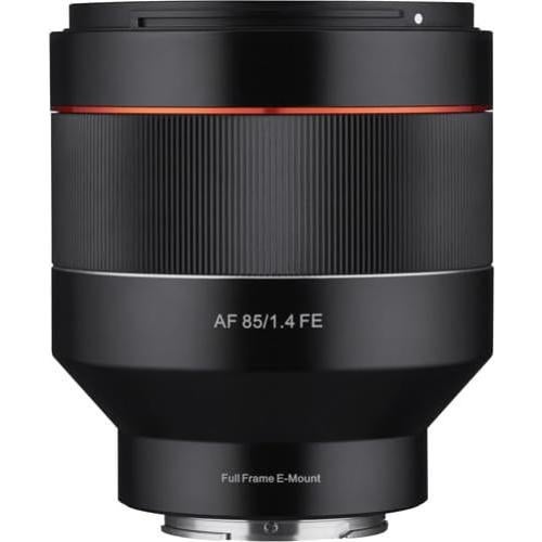 Lente Rokinon AF 85mm f/1.4 para Sony E + Kit de Filtros
