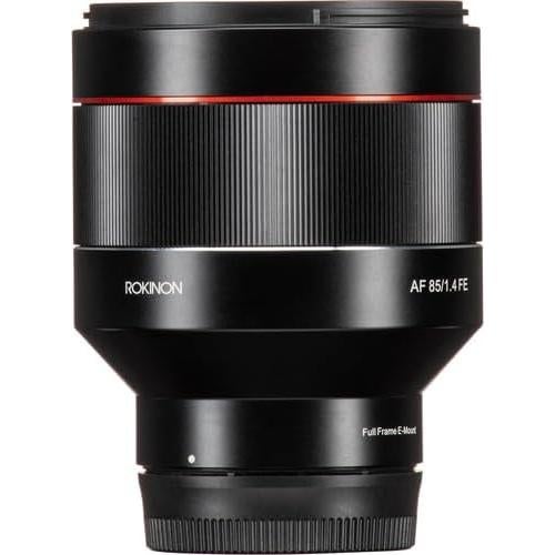 Lente Rokinon AF 85mm f/1.4 para Sony E + Kit de Filtros