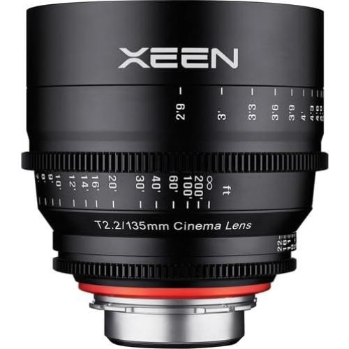 Lente Rokinon Xeen 135mm T2.2 para Nikon F - Cine Profesional