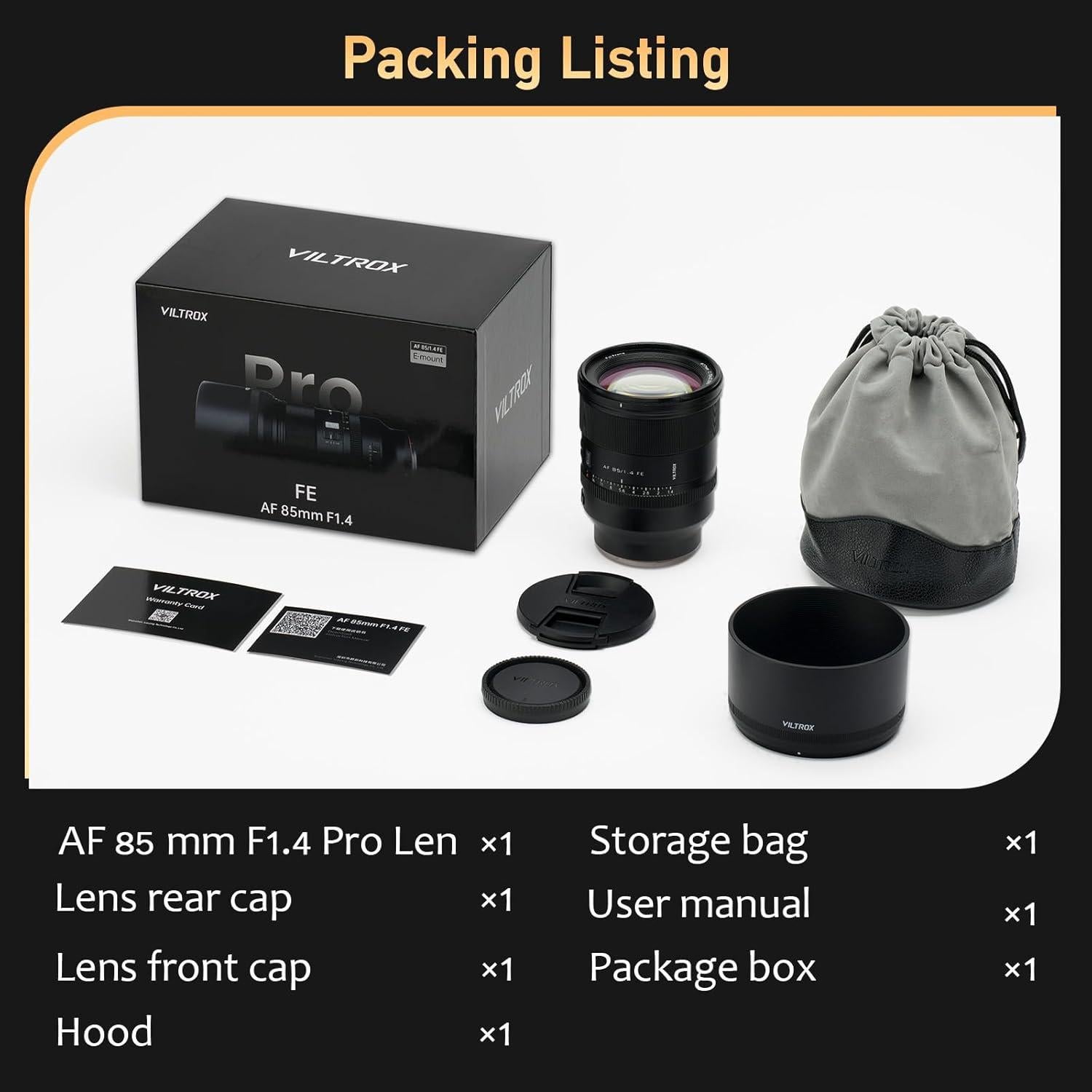 Objetivo 85mm F1.4 Pro FE Viltrox para Sony E - Retratos