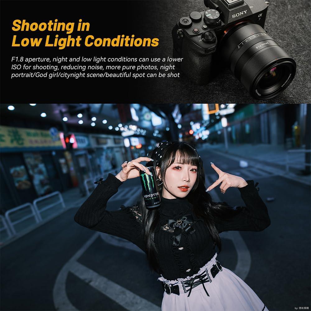 Lente Gran Angular 7artisans 24mm F1.8 Montura Z Nikon