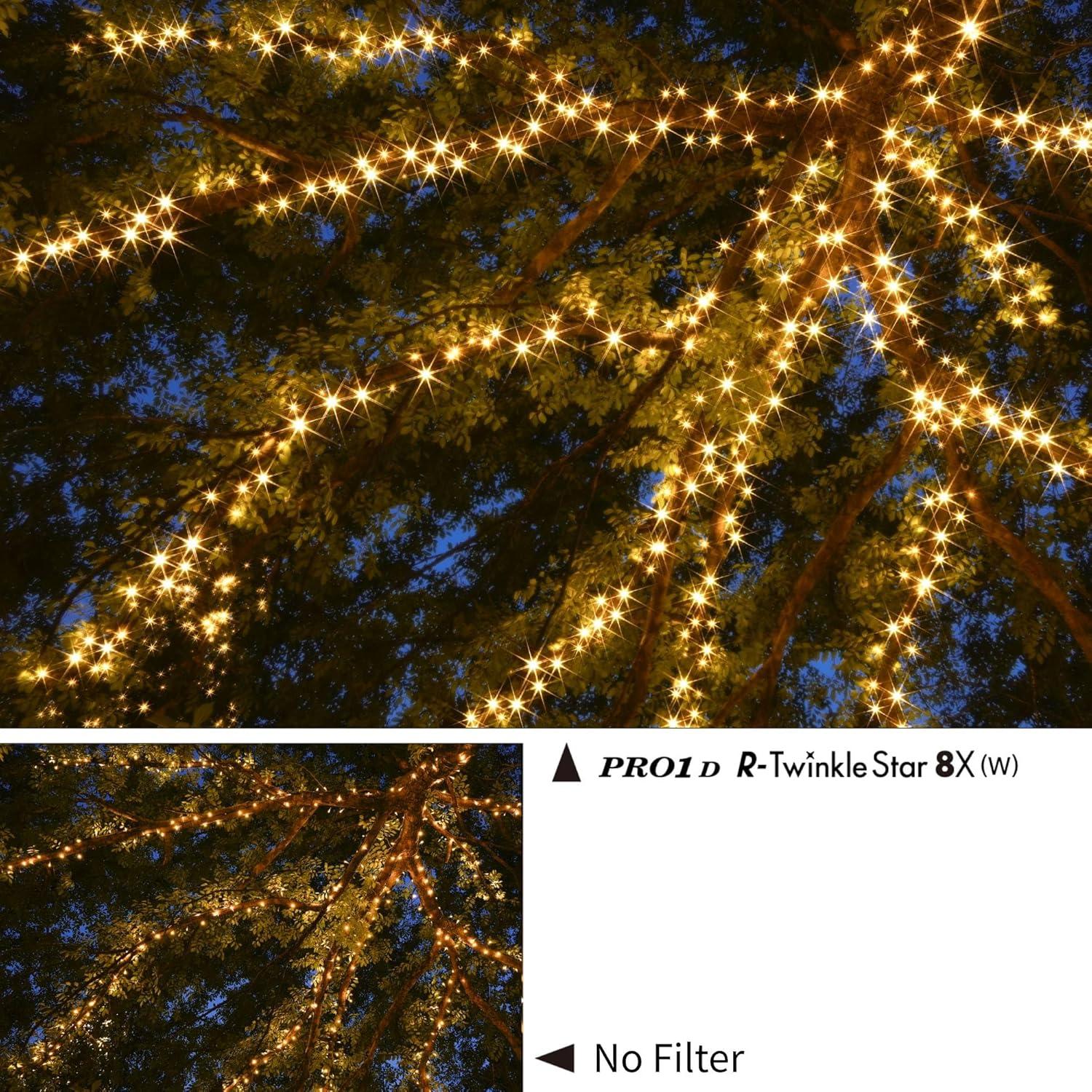 Filtro Cruzado Kenko PRO1D R-Twinkle Star 8-Linea 62mm