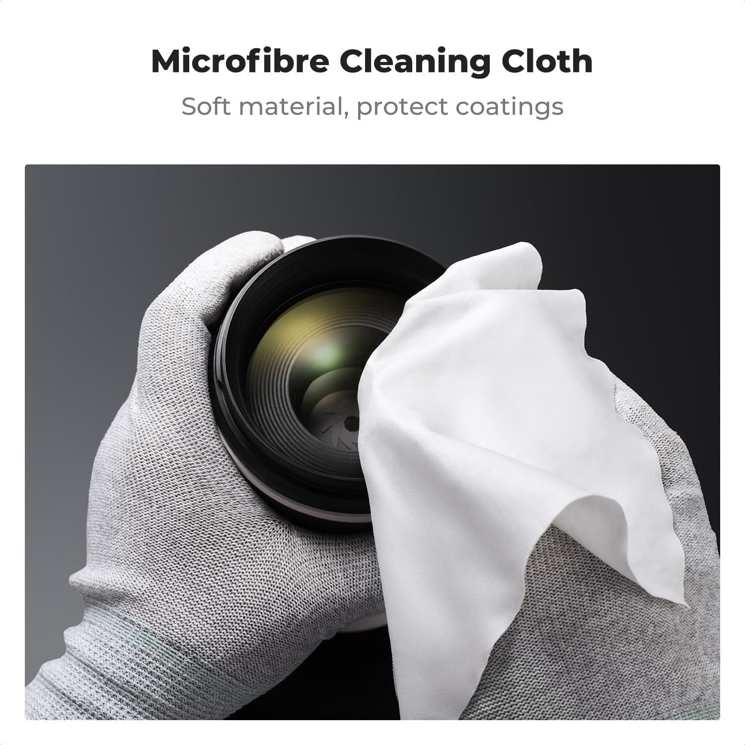 K&F CONCEPT 82mm Spiral Halo Camera Lens Filter, Premium Optical Glass Halo Swirl Special Effect Filter with Cleaning Cloth for Camera Lens