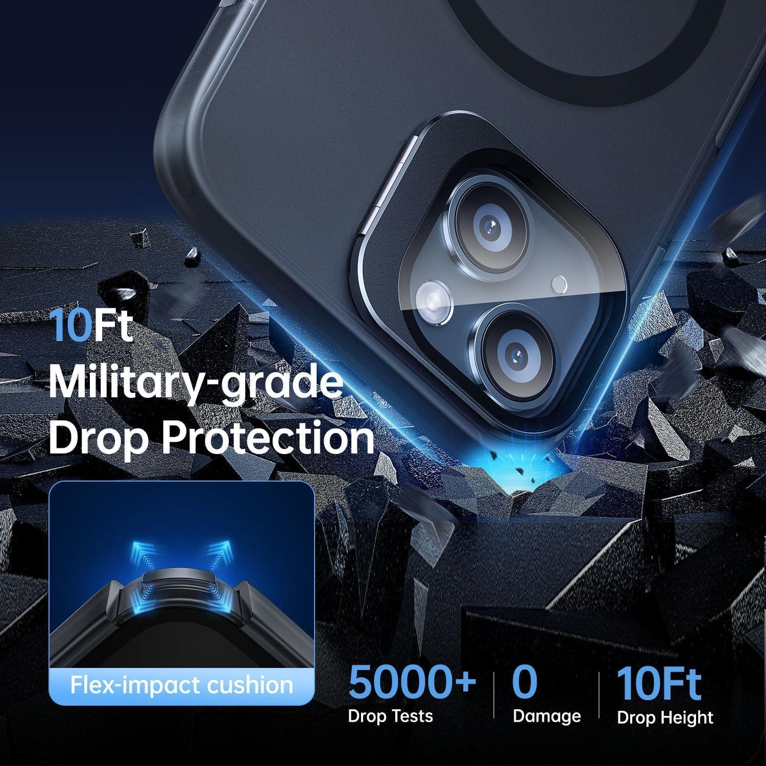 Funda para iPhone 13/14 Genérico con Soporte y Protección Militar