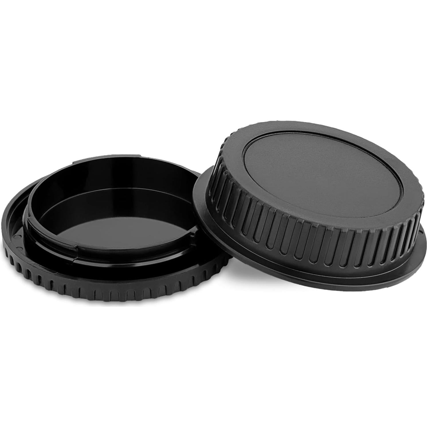 Kit de tapas para cámara Canon EF y EF-S - ABS Negro